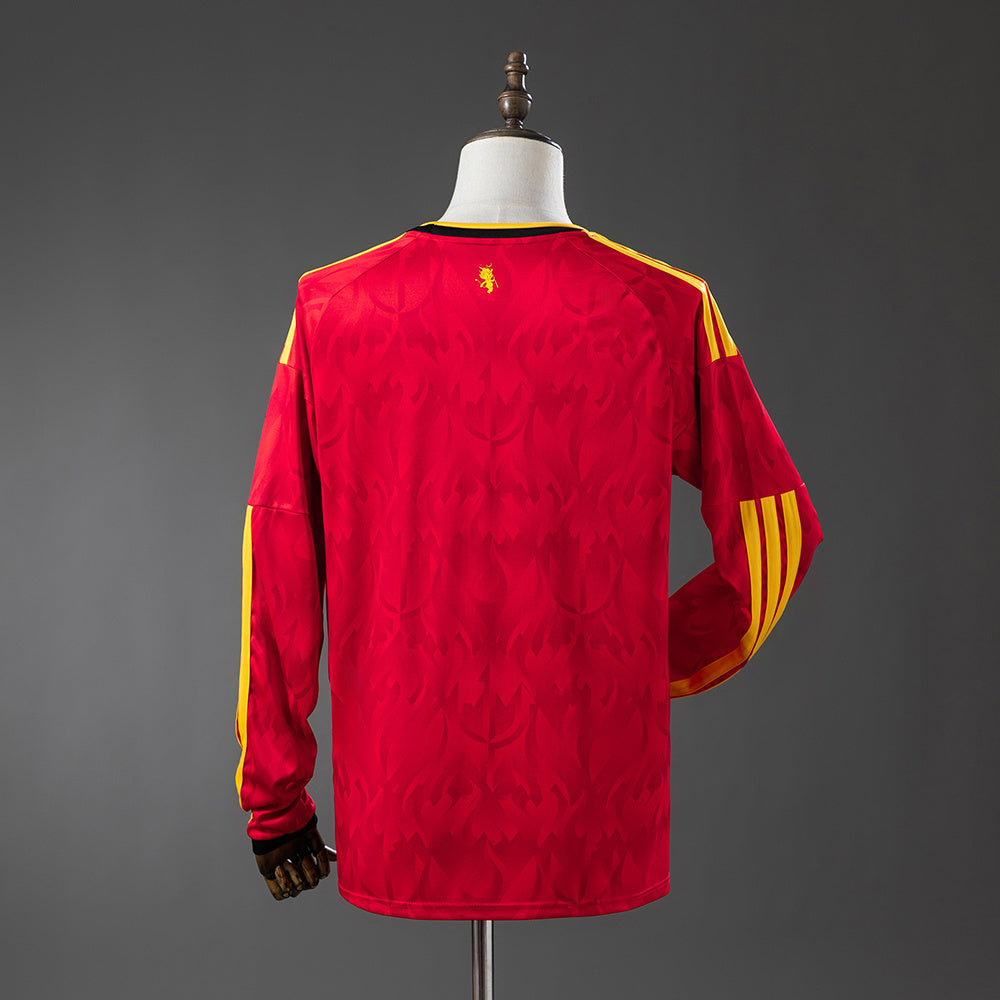 Belgium 2026 Home Long-Sleeve Jersey