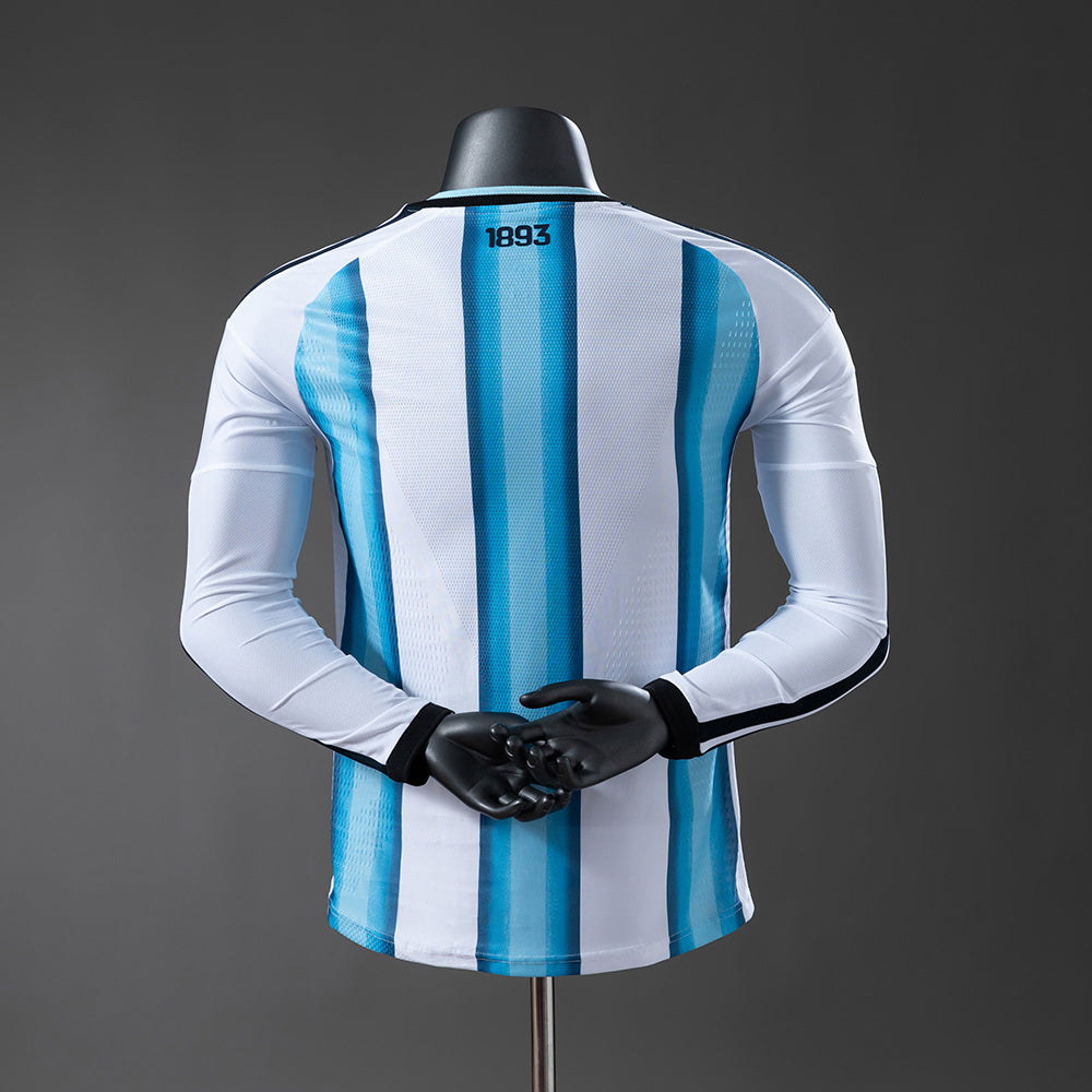 Argentina 2026 Home Long-Sleeve Player Version Jersey