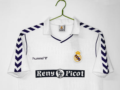 1988/90 Season Real Madrid Home Retro Jersey