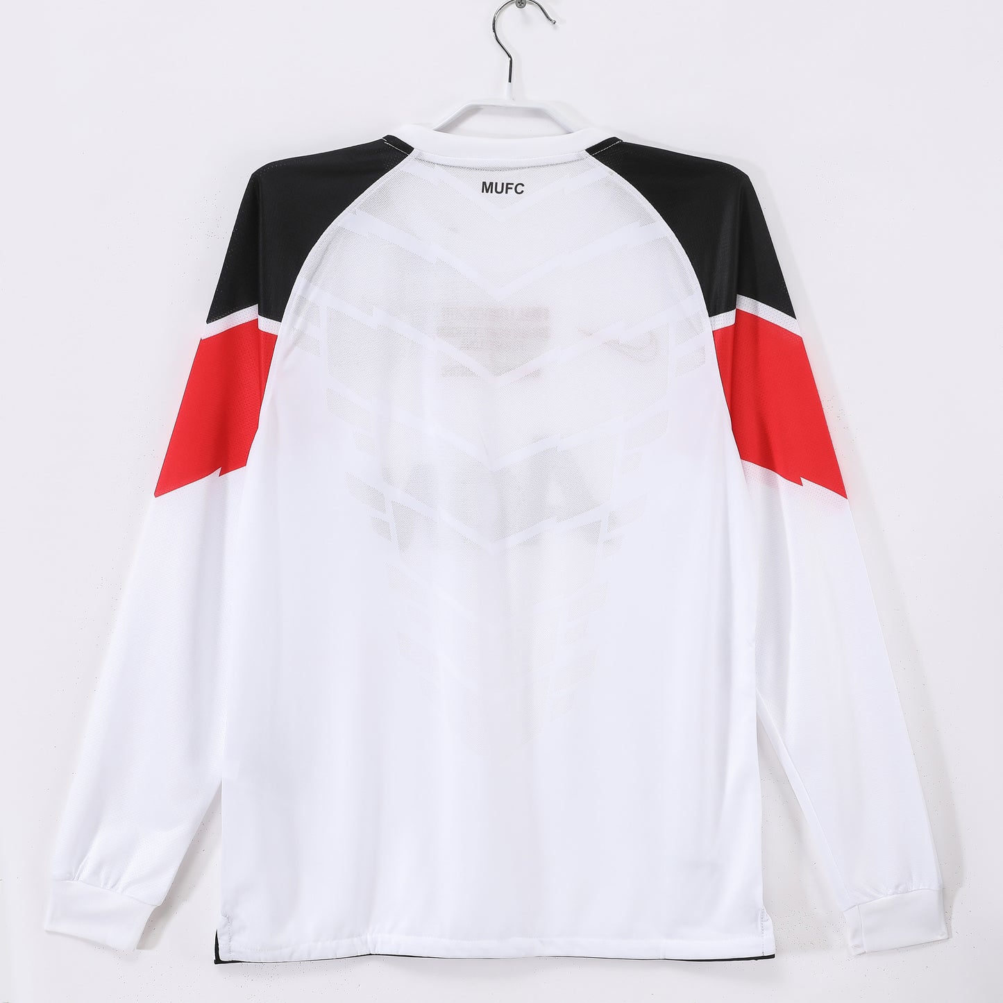 Long-sleeved: 2010/11 Manchester United Away White Champions League Retro