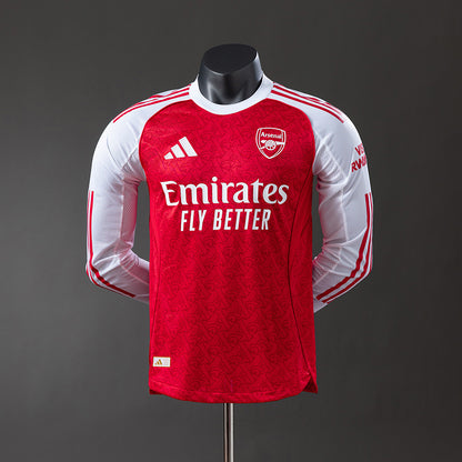 Arsenal 25/26 Home Long Sleeve Jersey