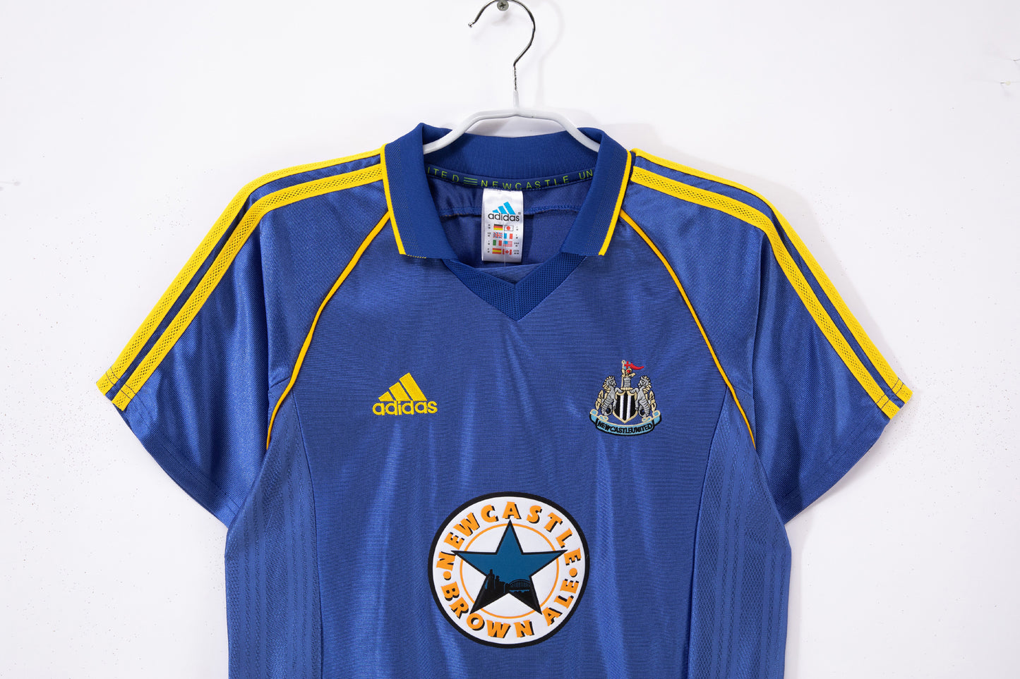 1998/99 season Newcastle United away kit navy blue