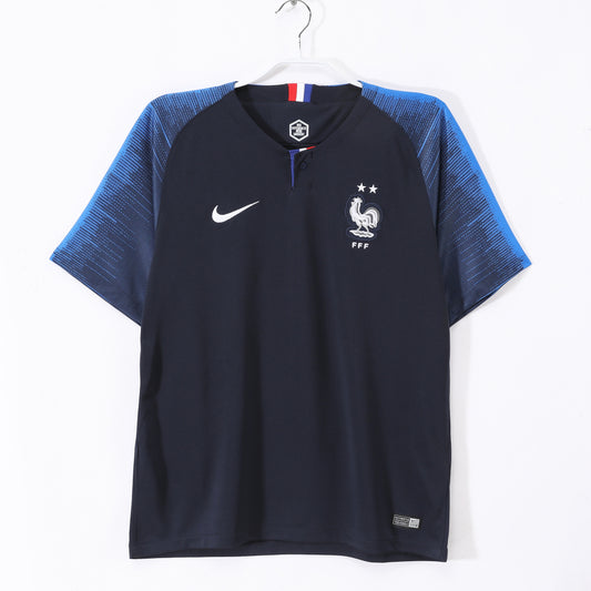 2018 FIFA World Cup France Home Team Retro Jersey