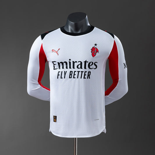 AC Milan 25/26 Away Player Version Long Sleeve Jersey