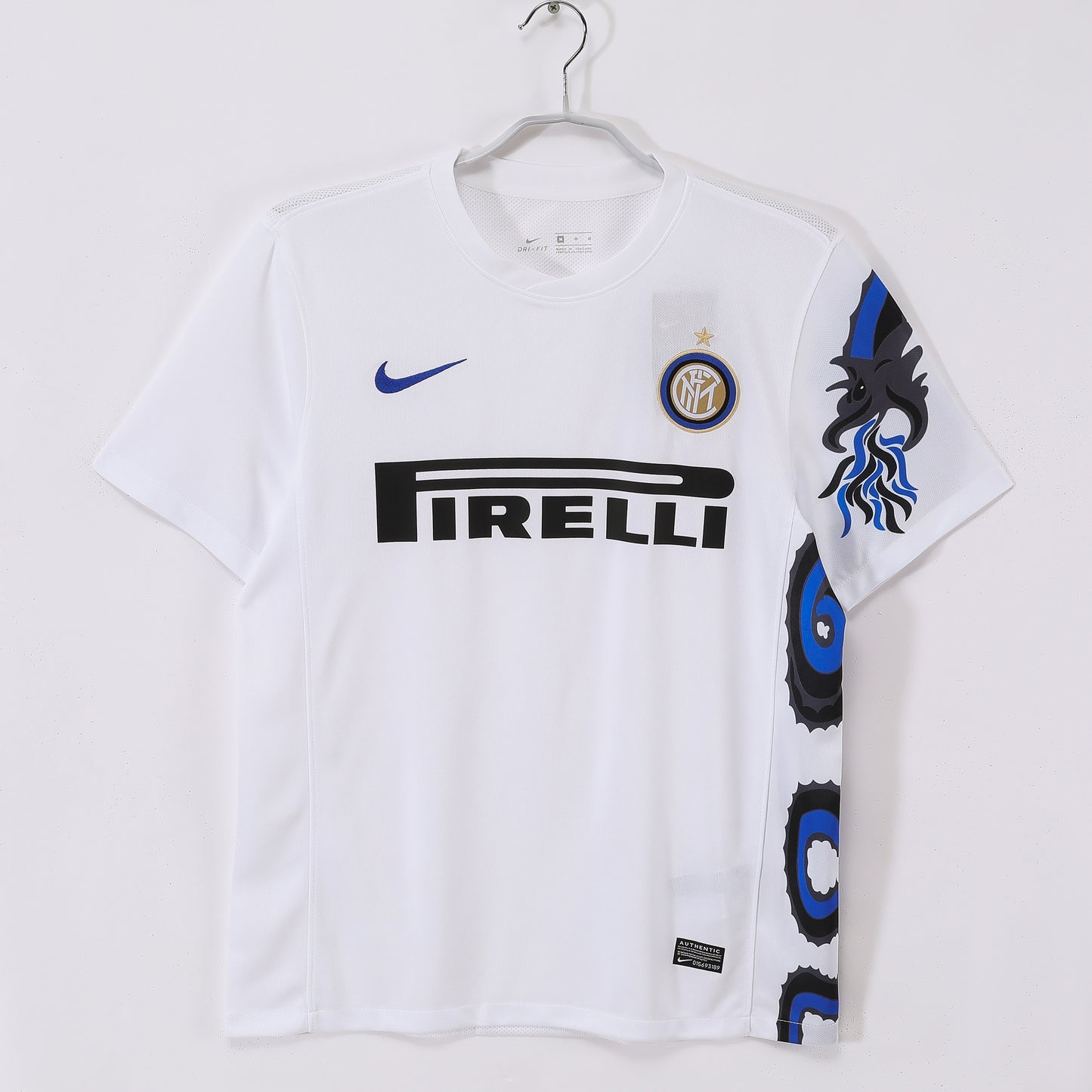 2010/11 Season Inter Milan Away White Retro
