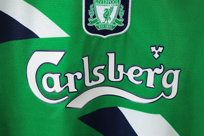 1999/00 Season Liverpool Away Green