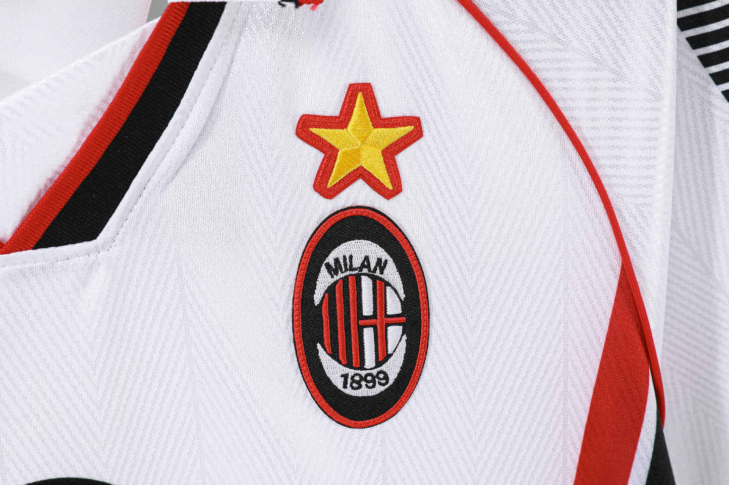 1997/98 Season AC Milan Away Kit White