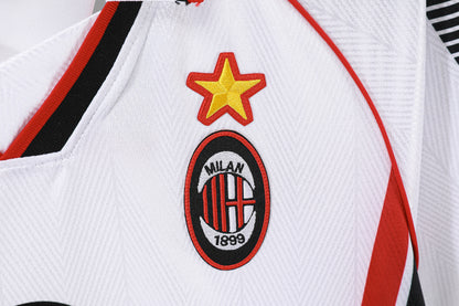 1997/98 Season AC Milan Away Kit White