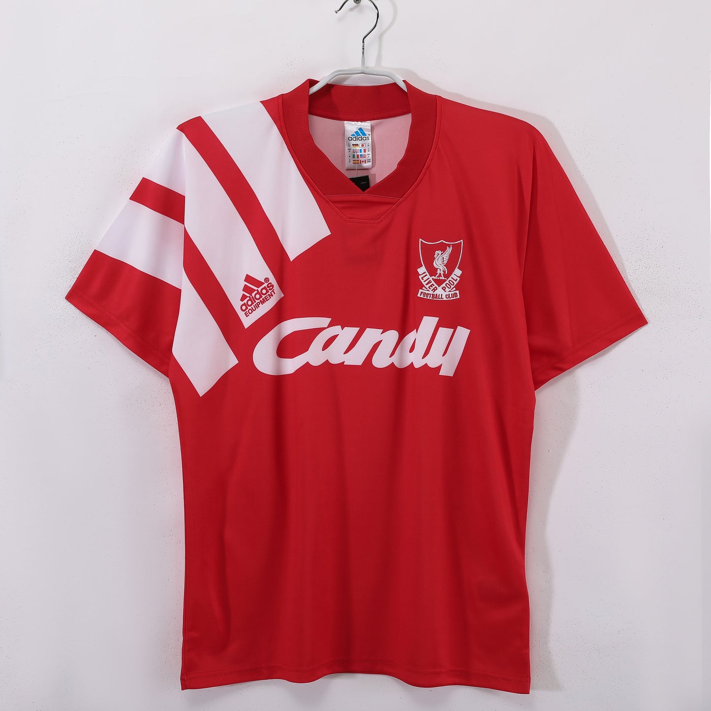 1991/92 Season Liverpool Home Retro