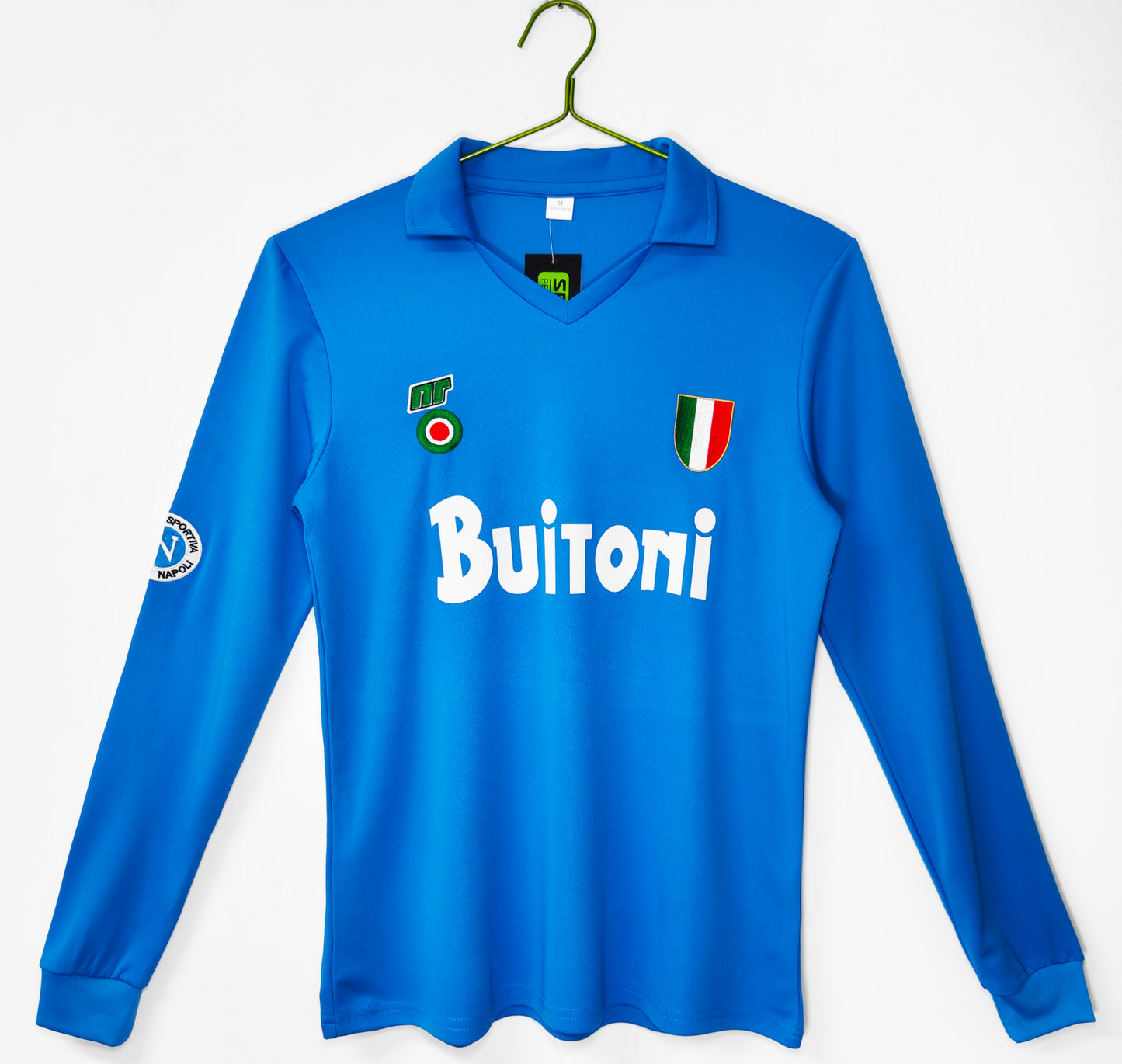 Long-sleeved jersey: 1987/88 season Napoli home kit
