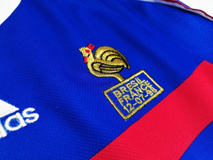 Long-sleeved jersey: 1998 season France home retro
