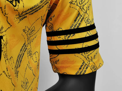 1994/96 Season Liverpool Away Kit Yellow