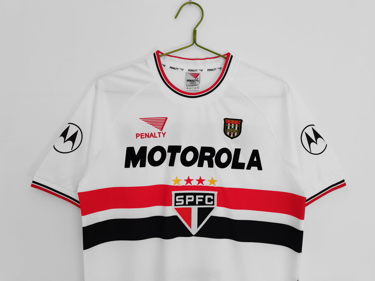 2000 Season São Paulo Home Crew Neck Retro