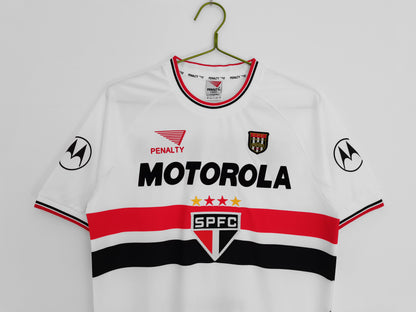 2000 Season São Paulo Home Crew Neck Retro