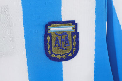 Long-sleeved jersey: 1986 season Argentina home kit
