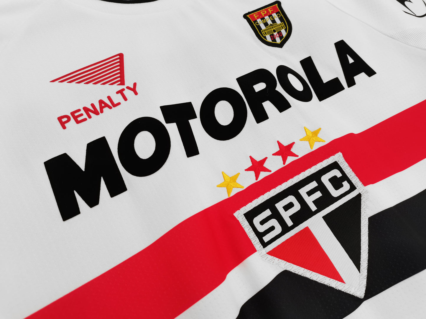 2000 Season São Paulo Home Crew Neck Retro