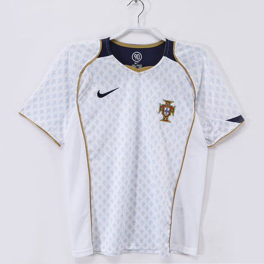 2004 Season Portugal Away White Retro