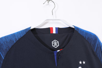2018 FIFA World Cup France Home Team Retro Jersey