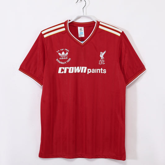 1986/87 Season Liverpool Home Retro