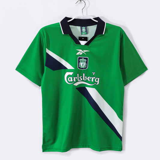 1999/00 Season Liverpool Away Green