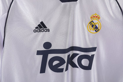 Long-sleeved jersey: 1998/00 season Real Madrid home kit