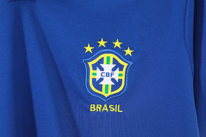 1997 Season Brazil Away Blue Retro