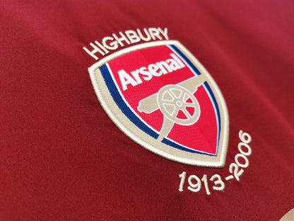 Long-sleeved: Arsenal Home Kit 2005/06 Season