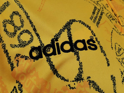 1994/96 Season Liverpool Away Kit Yellow