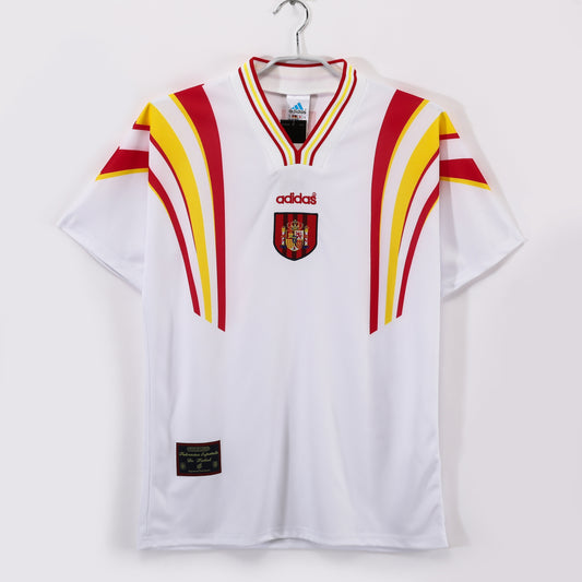 1996 Season Spain Away White Retro