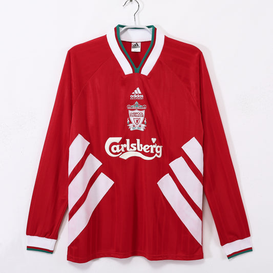 Long-sleeved jersey: 1993/95 season Liverpool home kit
