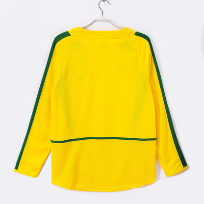 Long-sleeved jersey: 2006 Season Brazil Home Retro
