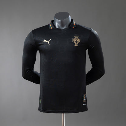 Portugal 2026 Special Edition - Black Panther Long-Sleeve Player Version Jerseys
