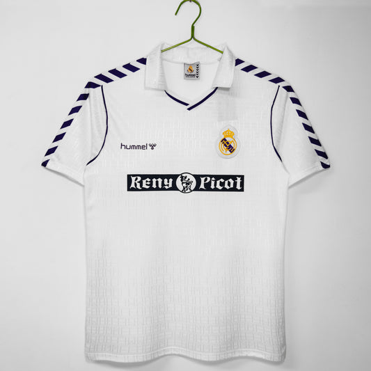 1988/90 Season Real Madrid Home Retro Jersey
