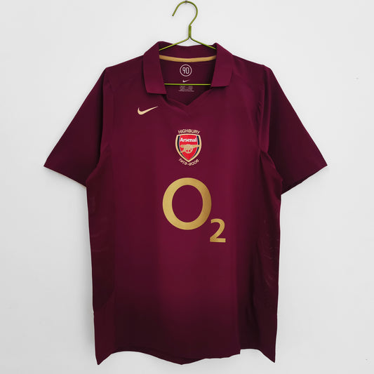 2005/06 Season Arsenal Home Retro Kit