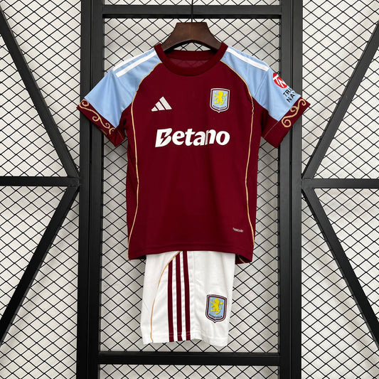 25/26 Kids Aston Villa Home