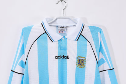 Long-sleeved jersey: 1996/97 season Argentina home kit