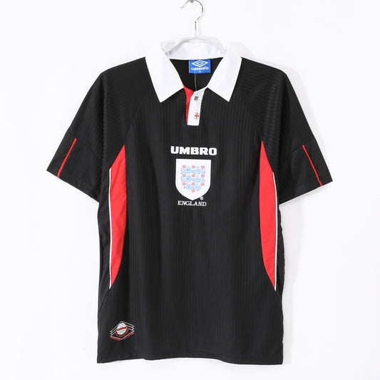 1998 Season England Second Away Kit Black