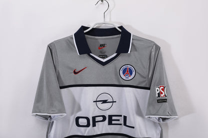 2000/01 Season Paris Away Grey Collar
