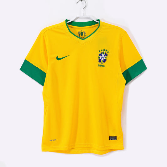 2012/13 Season Brazil Home Retro