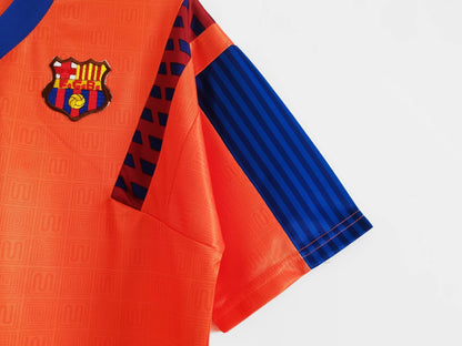 1991/92 Season Barcelona Away Orange