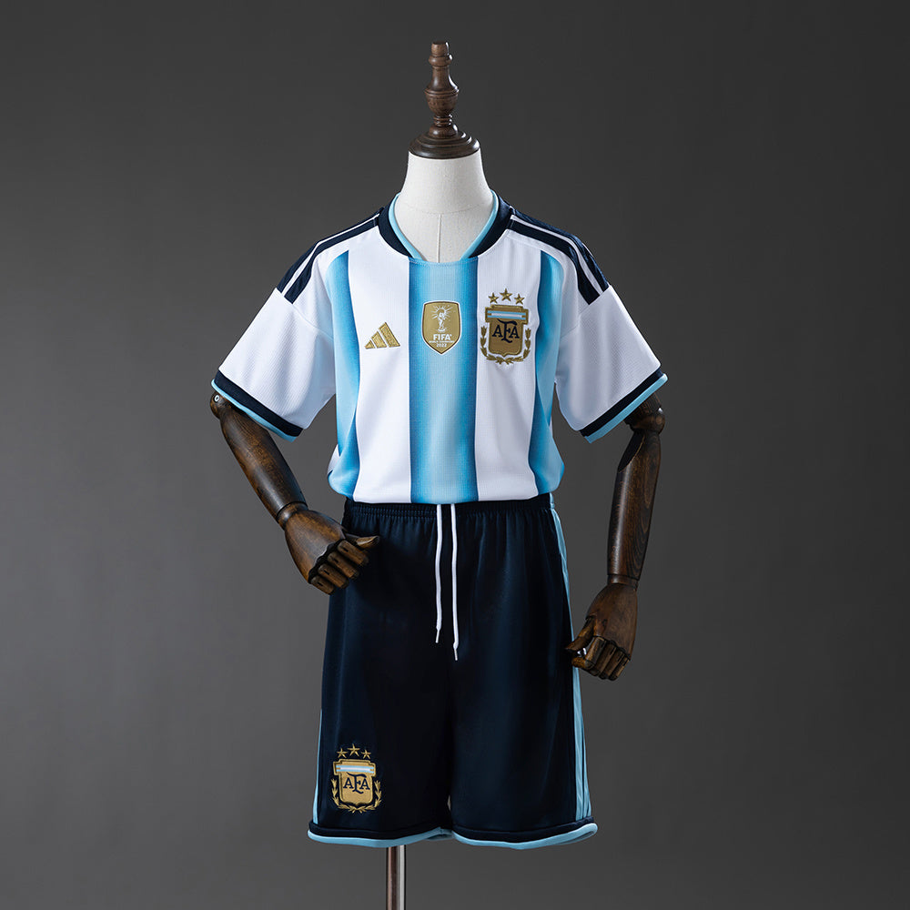 Argentina 2026 Home Kids Kit Jersey Size