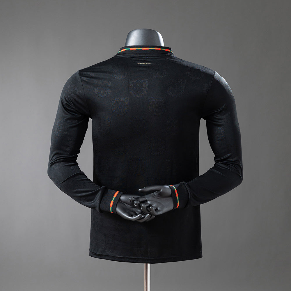 Portugal 2026 Special Edition - Black Panther Long-Sleeve Player Version Jerseys