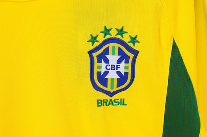 Long-sleeved jersey: 2006 Season Brazil Home Retro