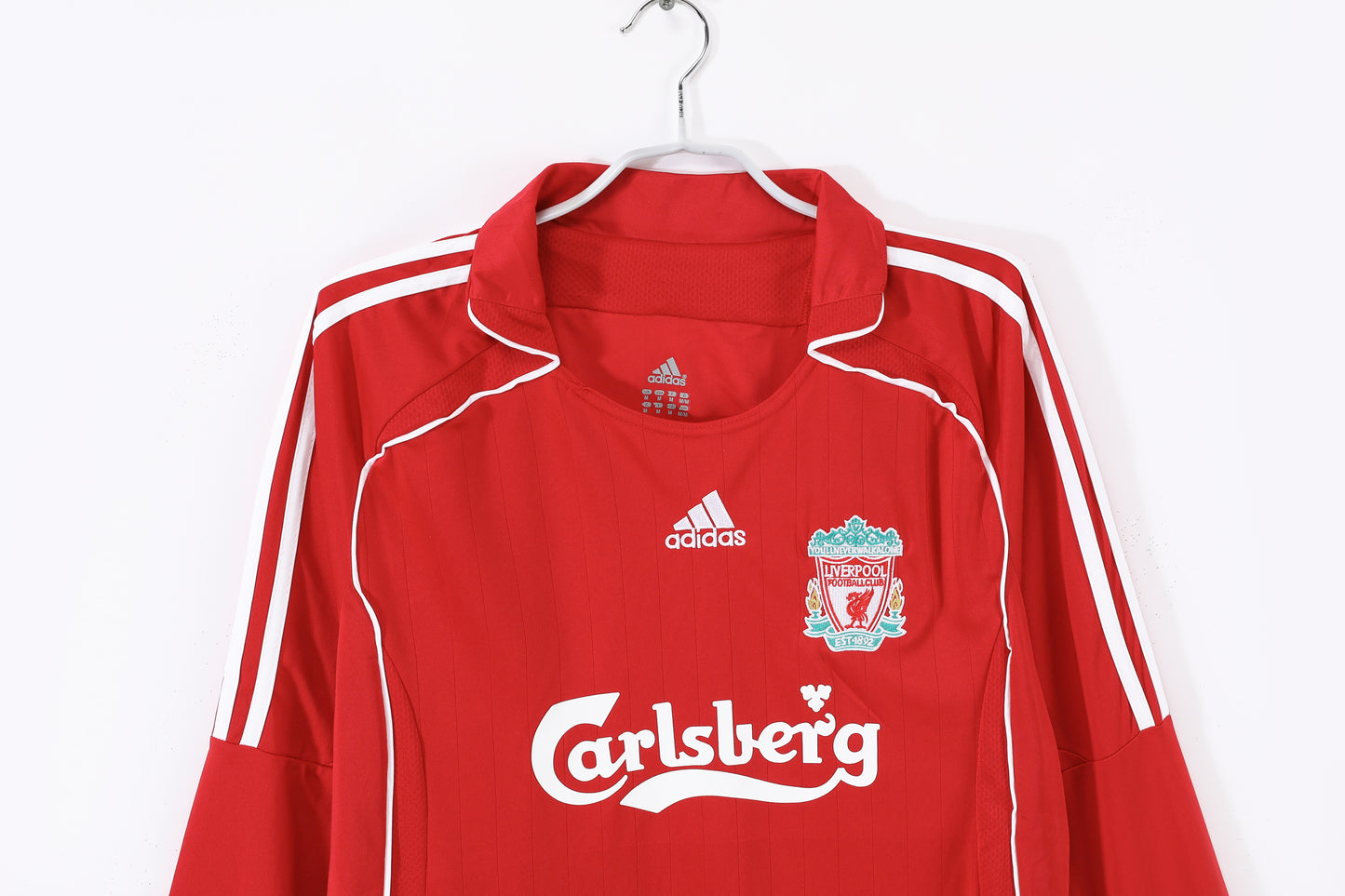 Long-sleeved: 2006/07 Season Liverpool Home Retro Shirt