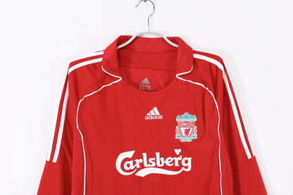 Long-sleeved: 2006/07 Season Liverpool Home Retro Shirt