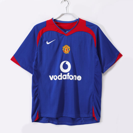 2005/06 Season Manchester United Away Blue