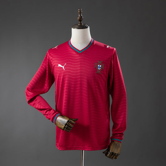 Portugal 2026 Home Long-sleeved Jersey