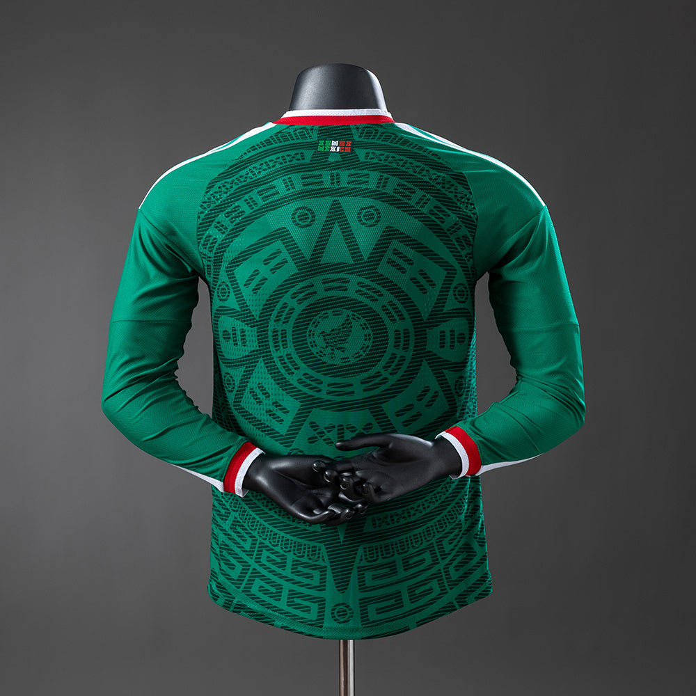 Mexico 2026 Home Long-Sleeve Player Version Jerseys