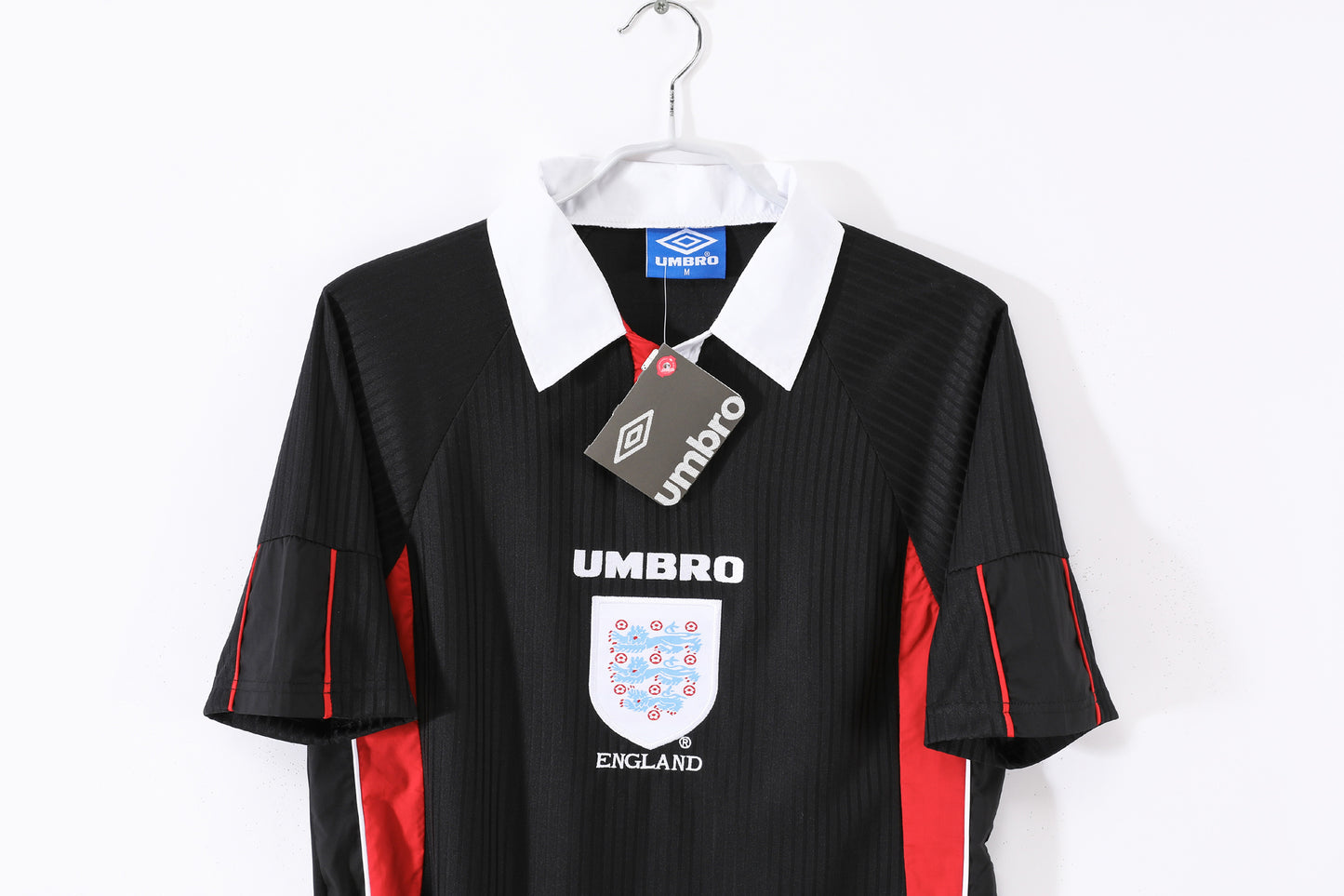 1998 Season England Second Away Kit Black