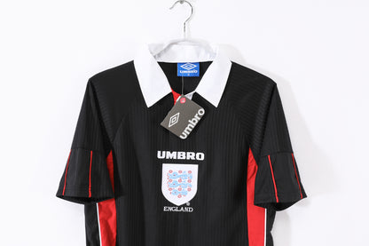 1998 Season England Second Away Kit Black